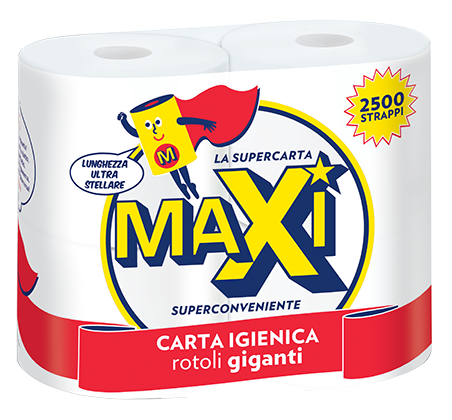 Carta igienica mega pack 16 rotoli Italsan - D'Ambros Ipermercato